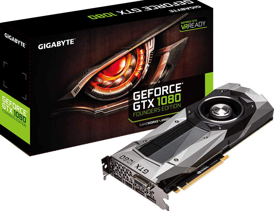 كروت الجرافيك - GeForce® GTX 1080 Founders Edition 8G