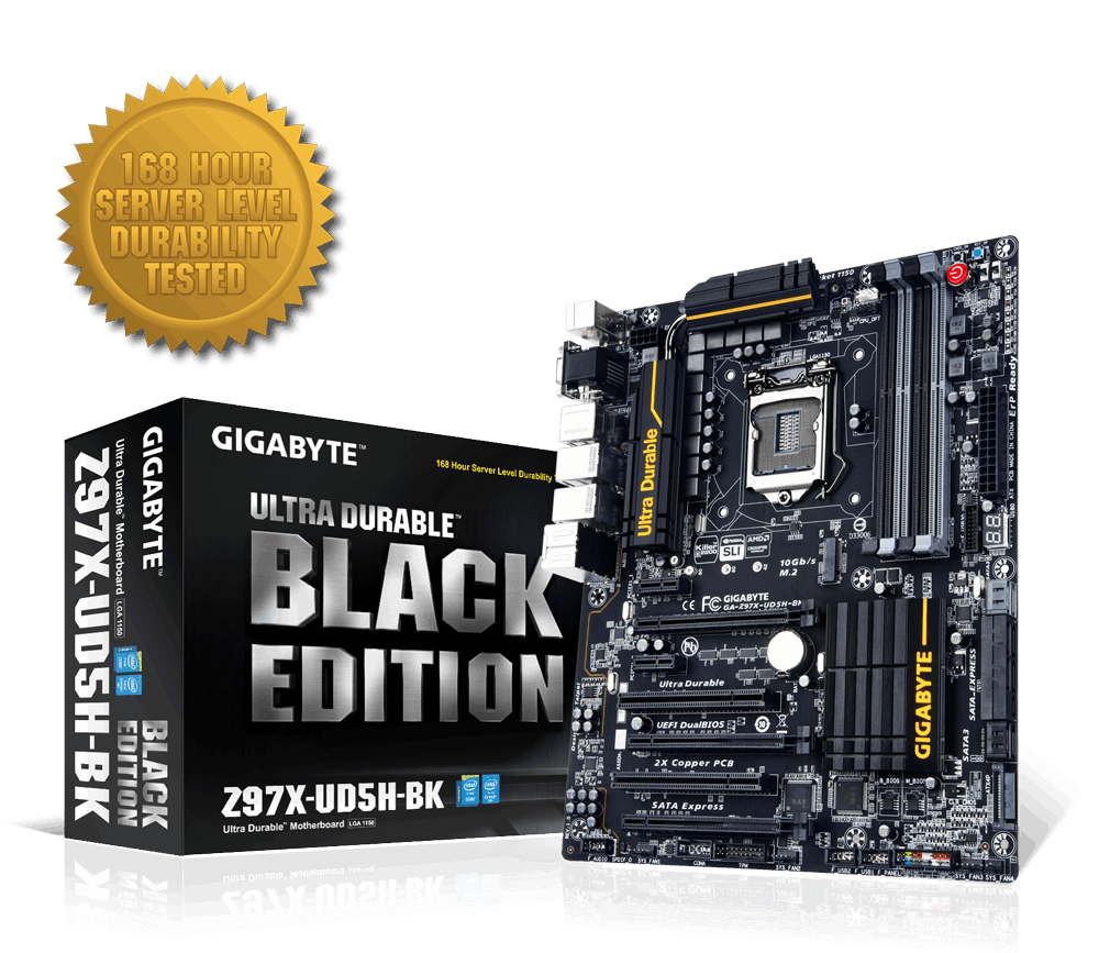 GA-Z97X-UD5H-BK (rev. 1.0) Overview | Motherboard - GIGABYTE U.S.A.