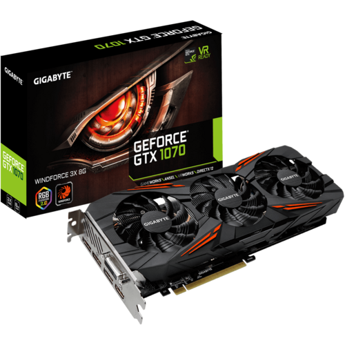 GeForce® GTX 1070 WINDFORCE 3X 8G