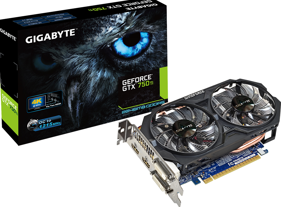 グラフィックスカード - GV-N75TWF2OC-2GI