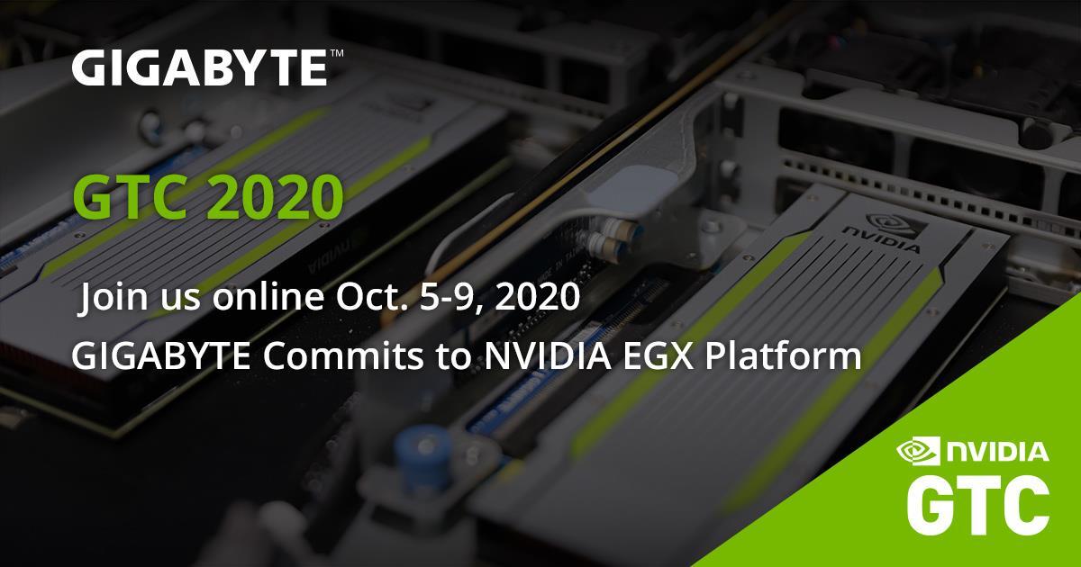 GIGABYTE Commits to Deliver NVIDIA-Certified Systems Based on NVIDIA EGX Platform