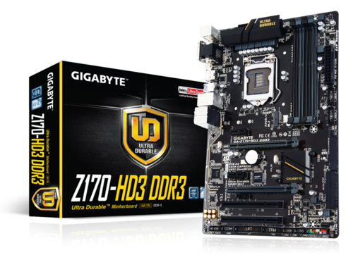 Ga Z170 Hd3 Ddr3 Rev 1 0 產品介紹 主機板 Gigabyte 技嘉科技