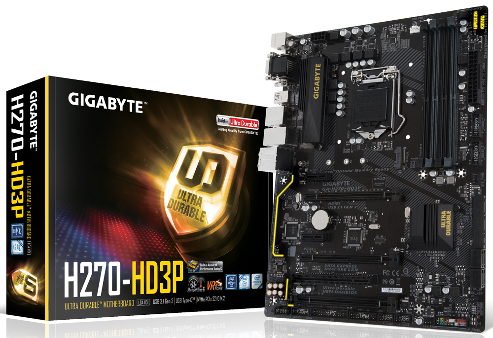 GA-H270-HD3P (rev. 1.0) Key Features | Motherboard - GIGABYTE Global