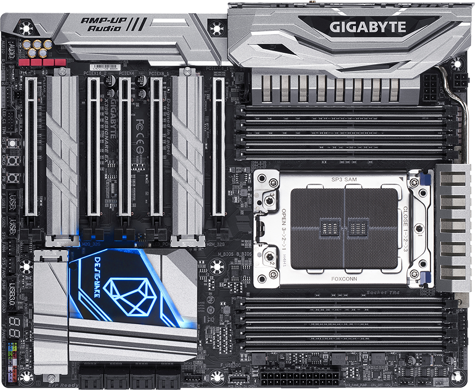 AMD 1900X + X399 DESIGNARE + メモリ16GB+クーラ X399 DESIGNARE EX (Rev. 1.0) - GIGABYTE Japan