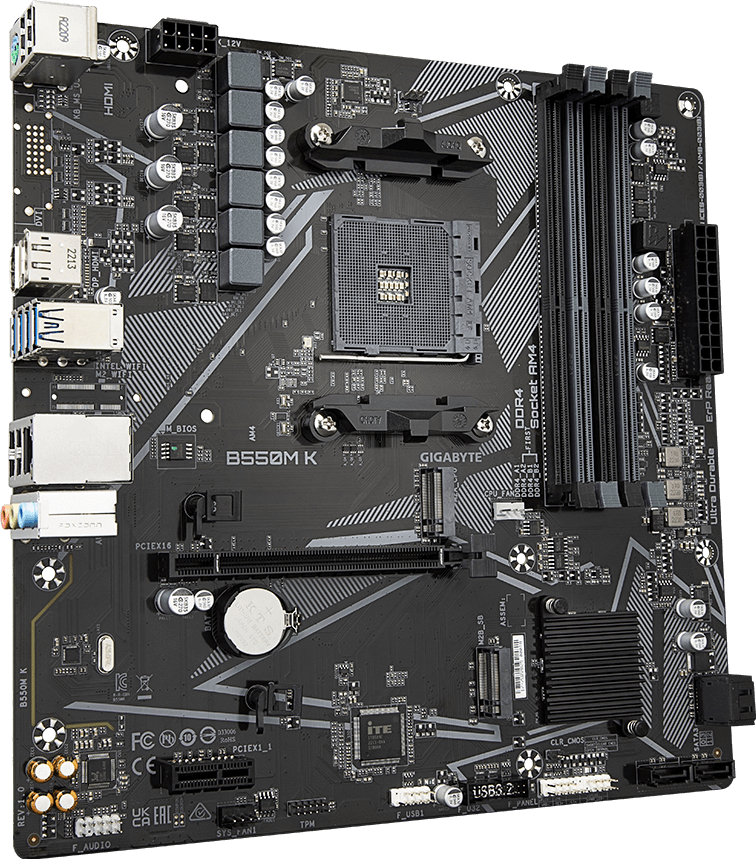 B550M K (Rev. 1.0) - GIGABYTE Global