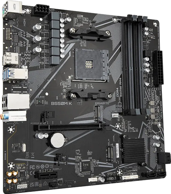 GIGABYTE B550M - K