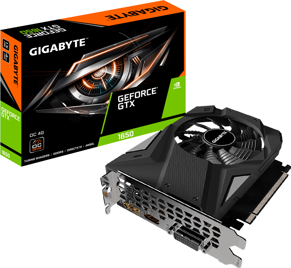 Tarjetas de Video - GeForce® GTX 1650 D6 OC 4G