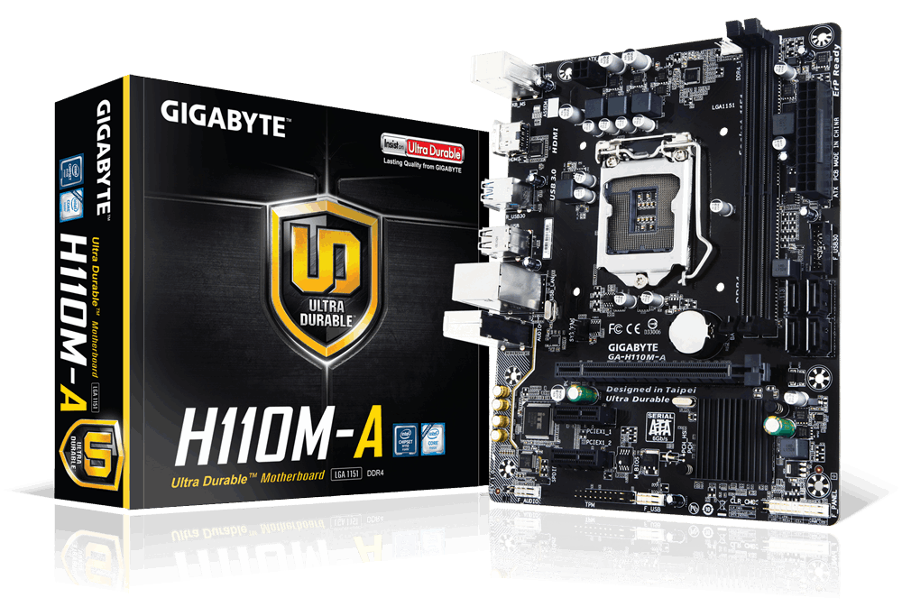 GA-H110M-A (rev. 1.0) Overview | Motherboard - GIGABYTE Sri Lanka