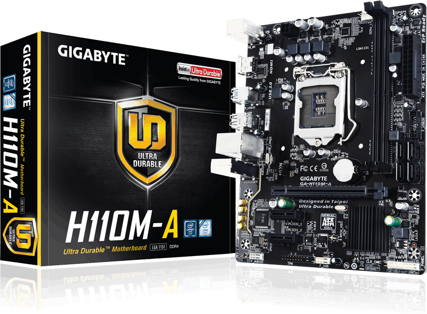 Moederbord - GA-H110M-A