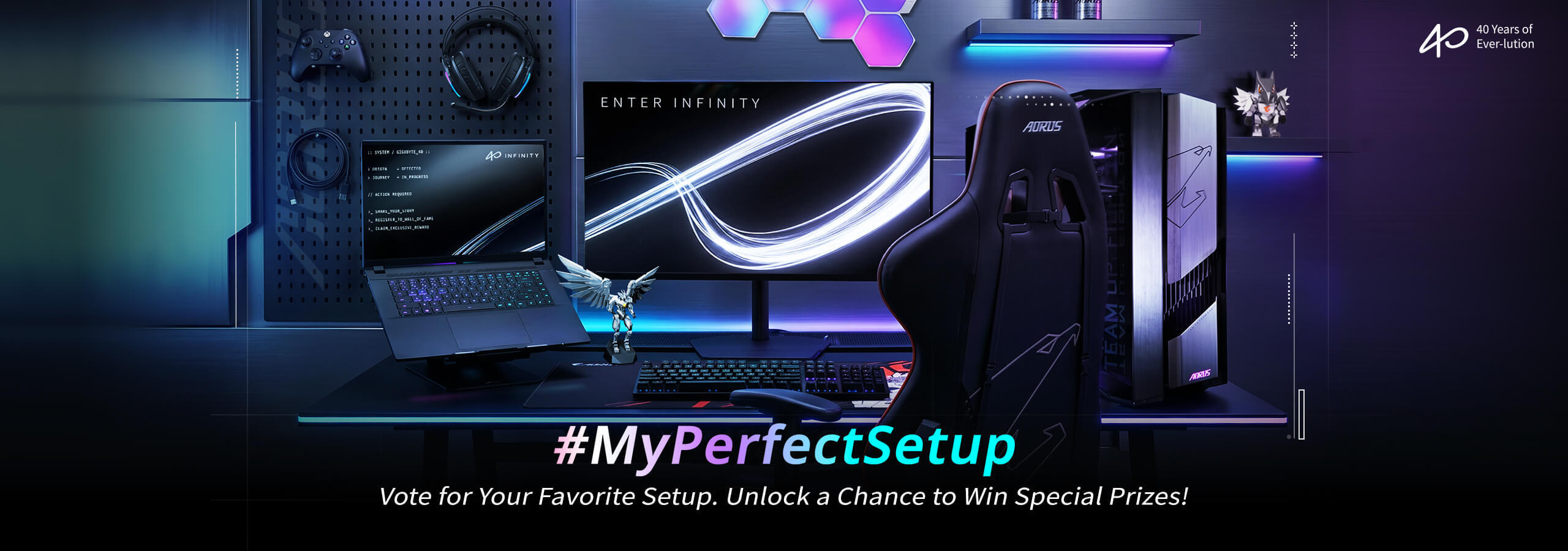 Vote for Your Favorite Setup. Unlock a Chance to Win Special Prizes!