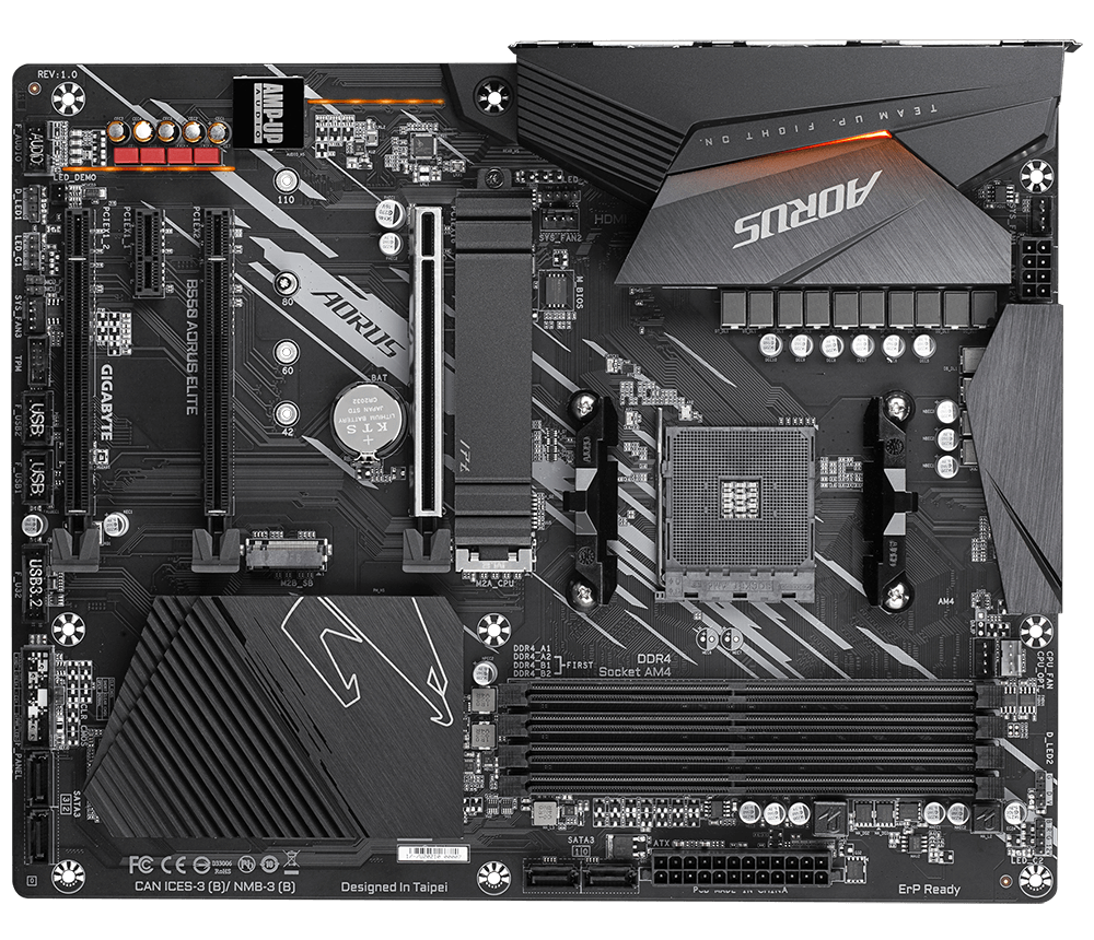 B550 AORUS ELITE (rev. 1.0) 主な特徴 | マザーボード - GIGABYTE Japan