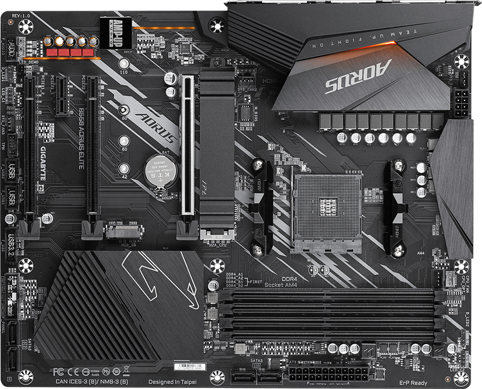 Moederbord - B550 AORUS ELITE