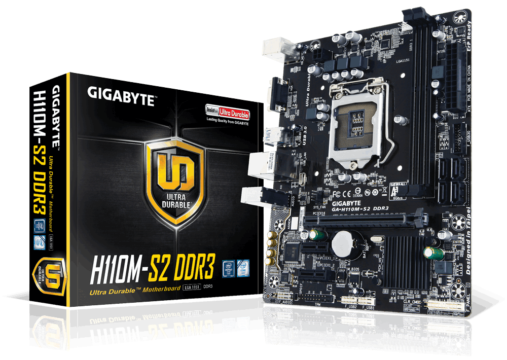 GA-H110M-S2 DDR3