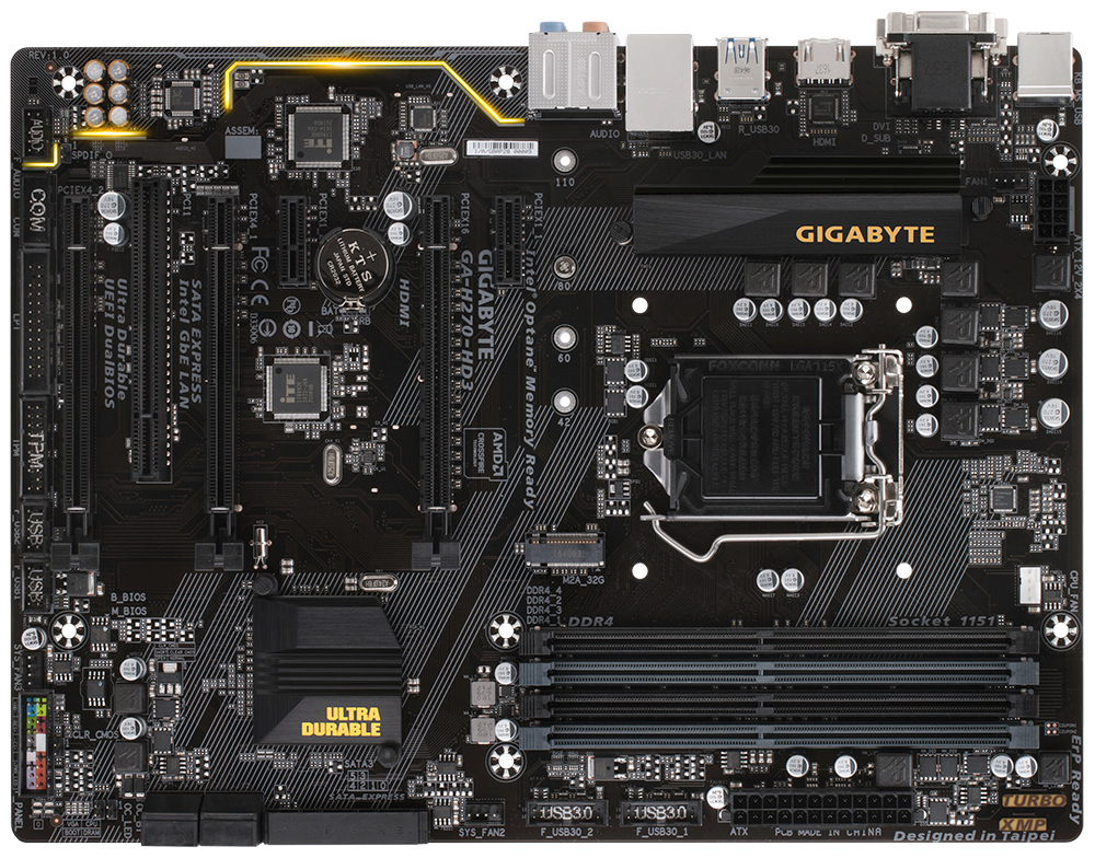 GA-H270-HD3 (rev. 1.0) Gallery | Motherboard - GIGABYTE U.S.A.