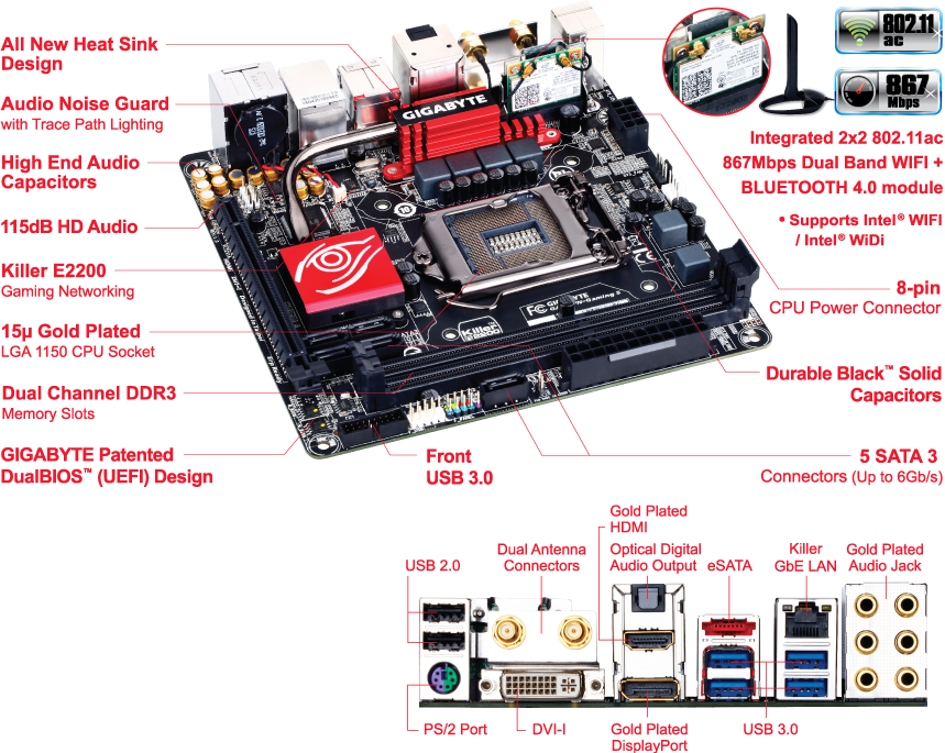 GA-Z97N-Gaming 5 (Rev. 1.0) - GIGABYTE Global