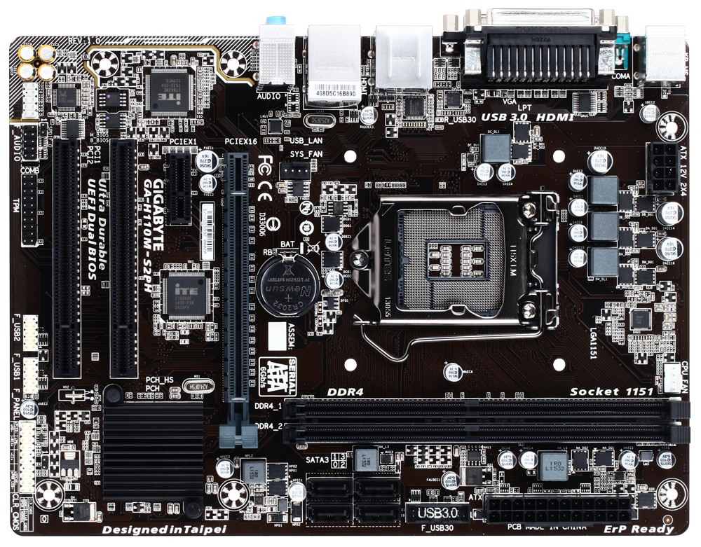GA-H110M-S2PH｜AORUS - GIGABYTE Global