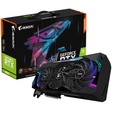 AORUS GeForce RTX3080 MASTER 10G 不安定 400