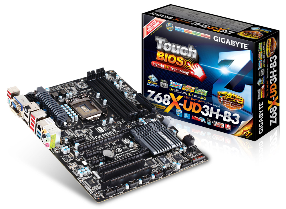 未開封 マザーボード Z68X-UD3H-B3 Gigabyte-