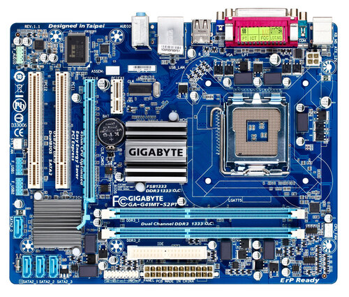 Подключение gigabyte ga g41mt s2