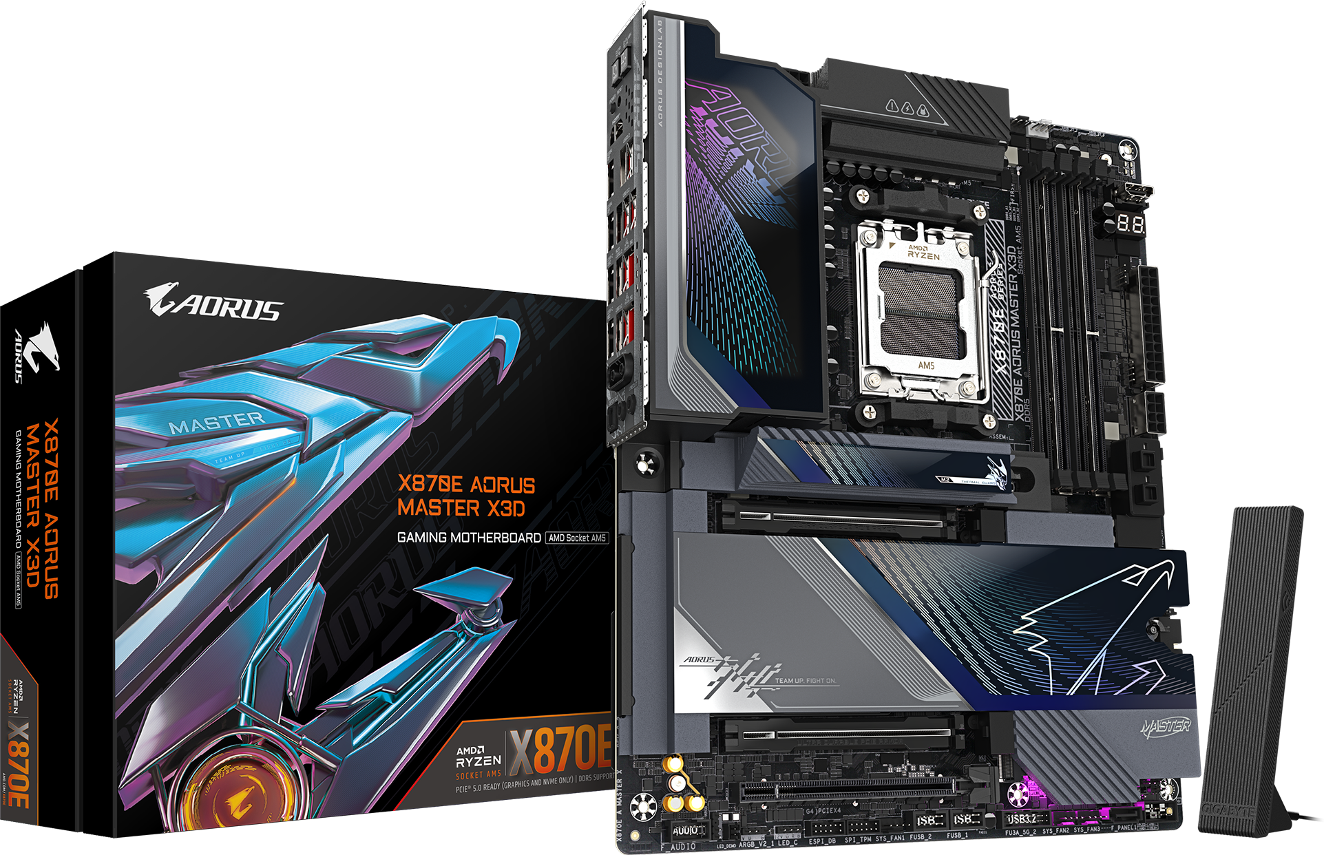 X870E AORUS MASTER X3D Motherboard - GIGABYTE Global