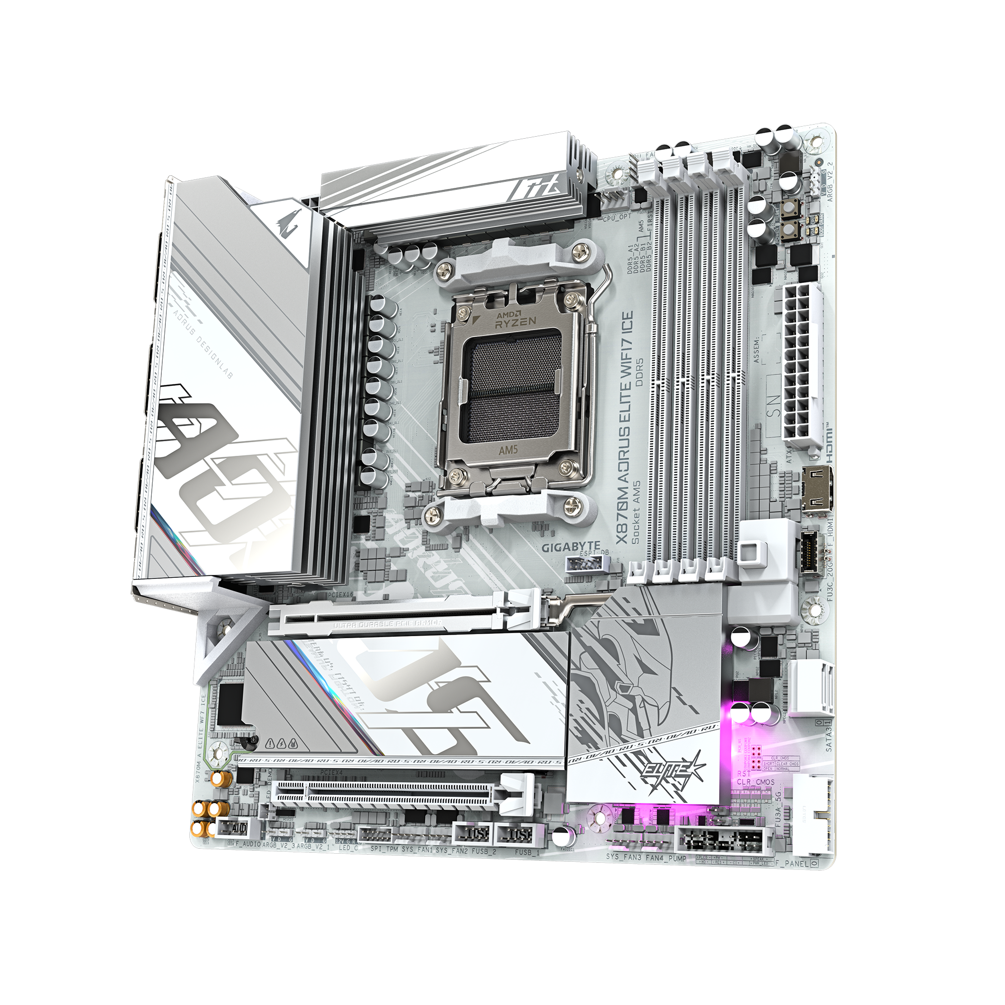 X870M AORUS ELITE WIFI7 ICE｜AORUS - GIGABYTE Global