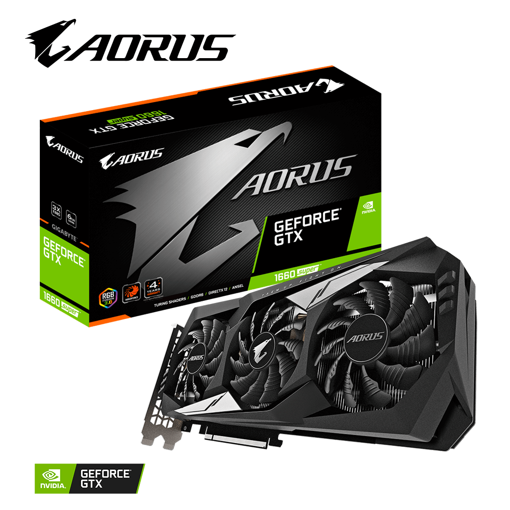 AORUS GeForce® GTX 1660 SUPER™ 6G｜AORUS - GIGABYTE USA