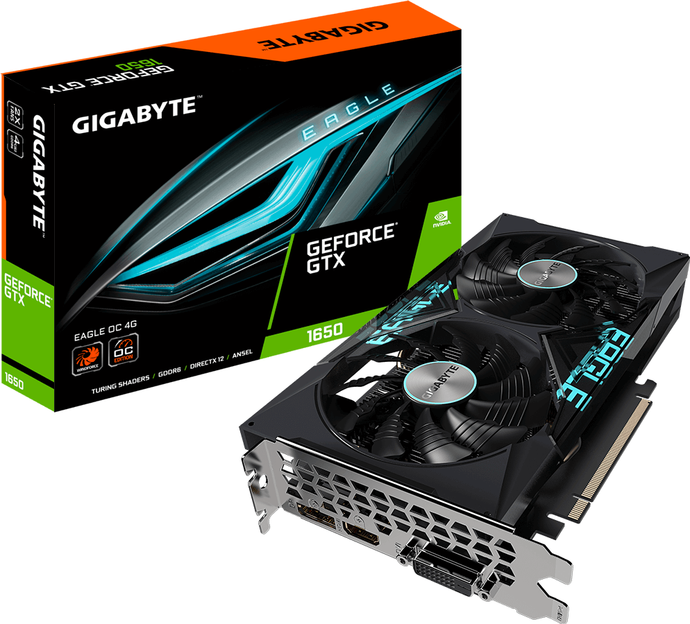 Carte Graphique - GeForce® GTX 1650 D6 EAGLE OC 4G