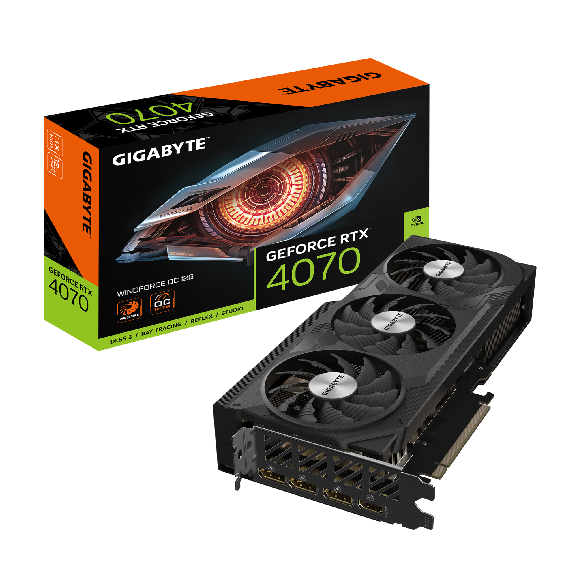 GeForce RTX™ 4070 WINDFORCE OC 12G