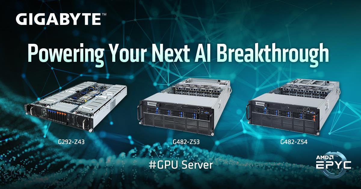 GIGABYTE entwickelt GPU-zentrierte Server für 8+ Beschleuniger und 160 PCIe-Lanes