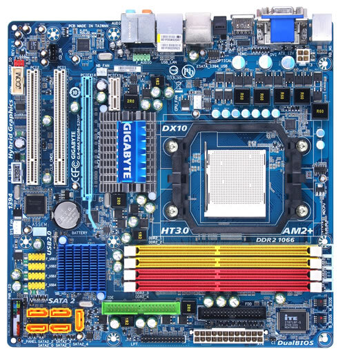 GA-MA78GM-S2HP (rev. 2.1) - Motherboard