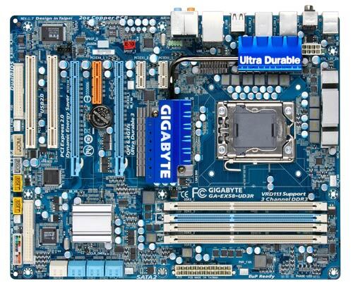 GA-EX58-UD3R (rev. 1.7) - Motherboard