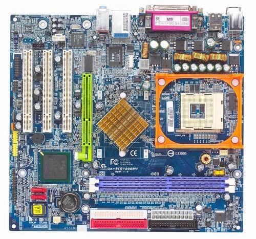 GA-8IG1000MT (rev. 1.0) - Moederbord