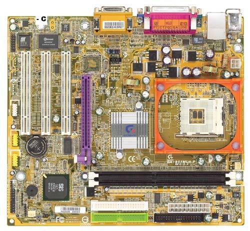 GA-8SIMLH-P-C (rev. 3.2) - Moederbord