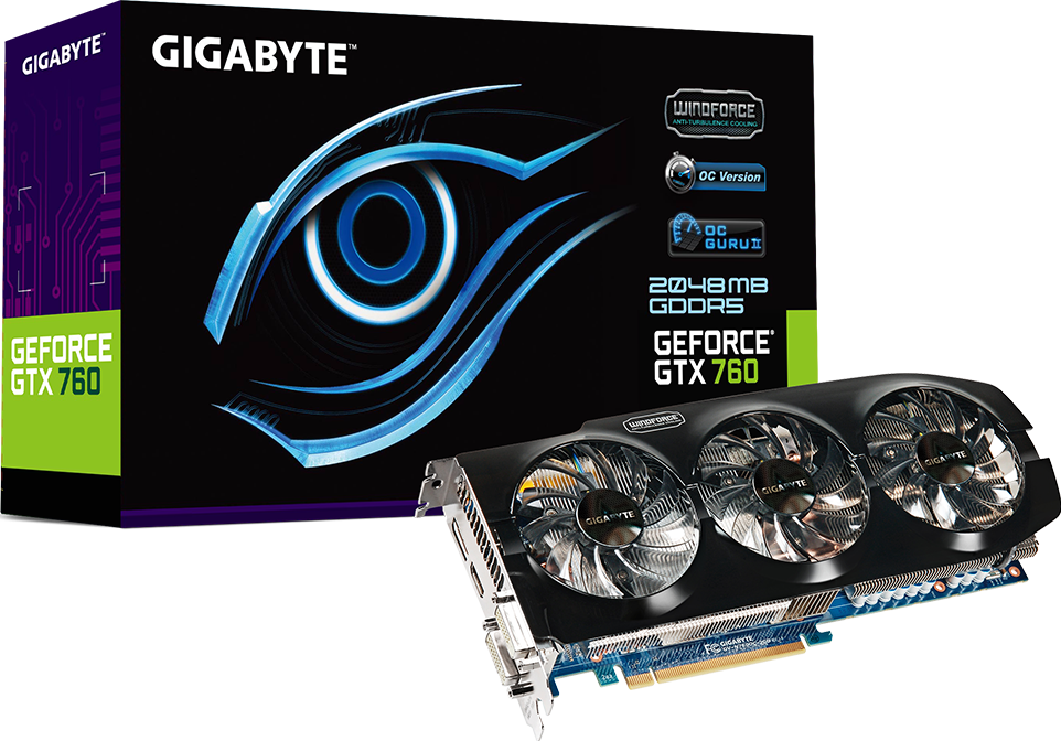 Tarjetas de Video - GV-N760OC-2GD