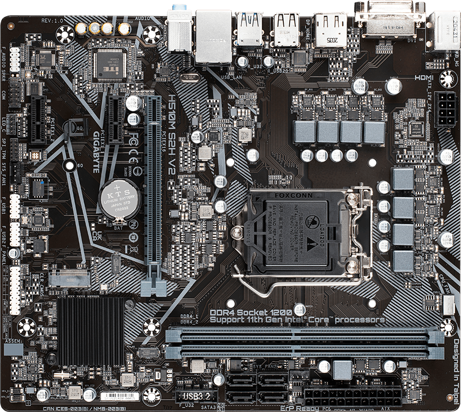 に*ん様 GIGABYTE H510M S2H DDR4 セット売り H510M S2H V2 (Rev. 1.0) Motherboard - GIGABYTE United States
