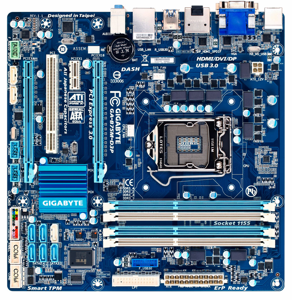 GA-B75M-D3P (rev. 1.1) Specification | Motherboard - GIGABYTE Global