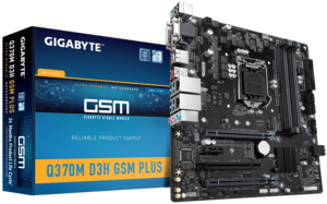 Gigabyte q370m d3h gsm plus обзор