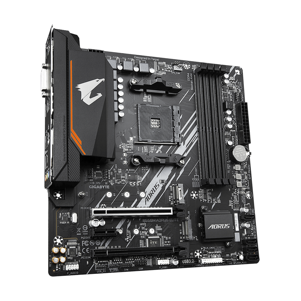 B550M AORUS ELITE (rev. 1.3) สเปคสินค้า | เมนบอร์ด - GIGABYTE Thailand
