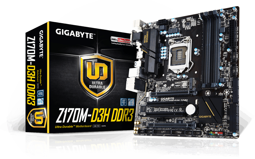 GA-Z170M-D3H DDR3 (rev. 1.0) サポート | マザーボード - GIGABYTE Japan