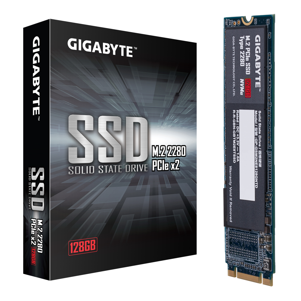 Overbevisende licens Lover GIGABYTE M.2 PCIe SSD 128GB Key Features | SSD - GIGABYTE Global