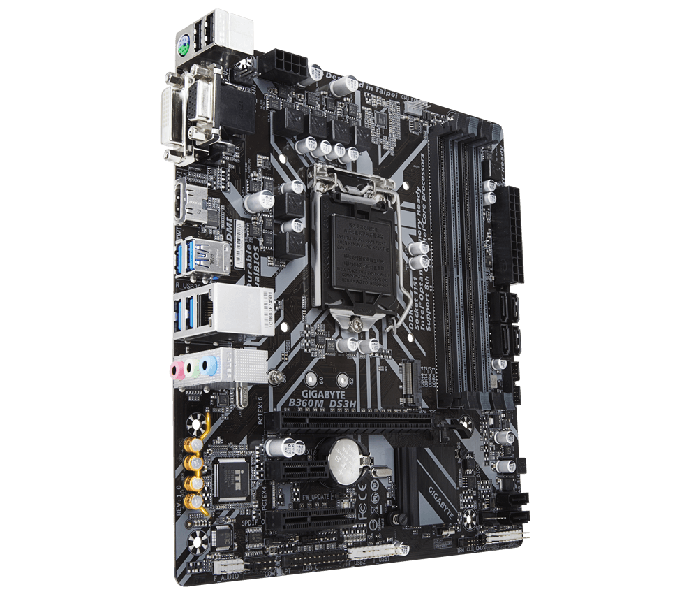 B360M DS3H (rev. 1.0) Galería de Imágenes | Placas Base - GIGABYTE Spain