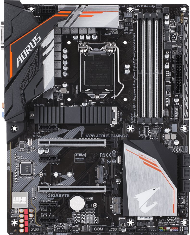 H370 AORUS GAMING 3 (Rev. 1.0) Motherboard Support - GIGABYTE Global