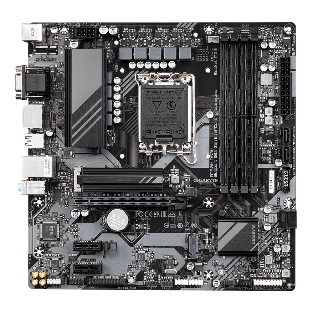 【動作確認済】B760M DS3H DDR4 マザーボード B760M DS3H DDR4 (rev. 1.0) 主な特徴 | マザーボード