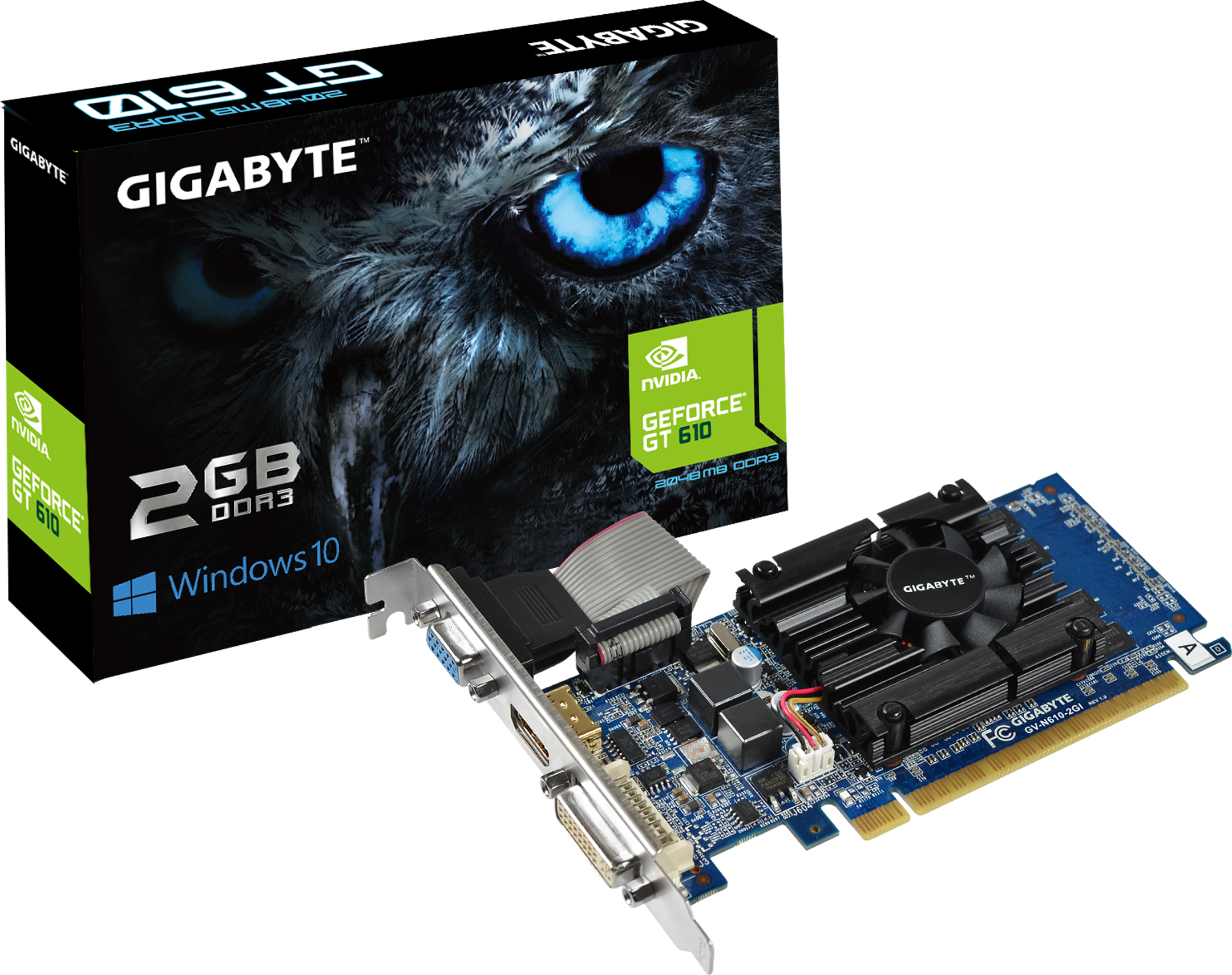 グラフィックスカード - GV-N610-2GI