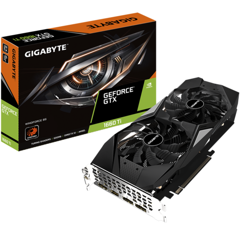 GeForce® GTX 1660 Ti WINDFORCE 6G