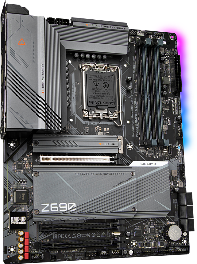 Z690 GAMING X DDR4 (Rev. 1.1) Motherboard - GIGABYTE Global