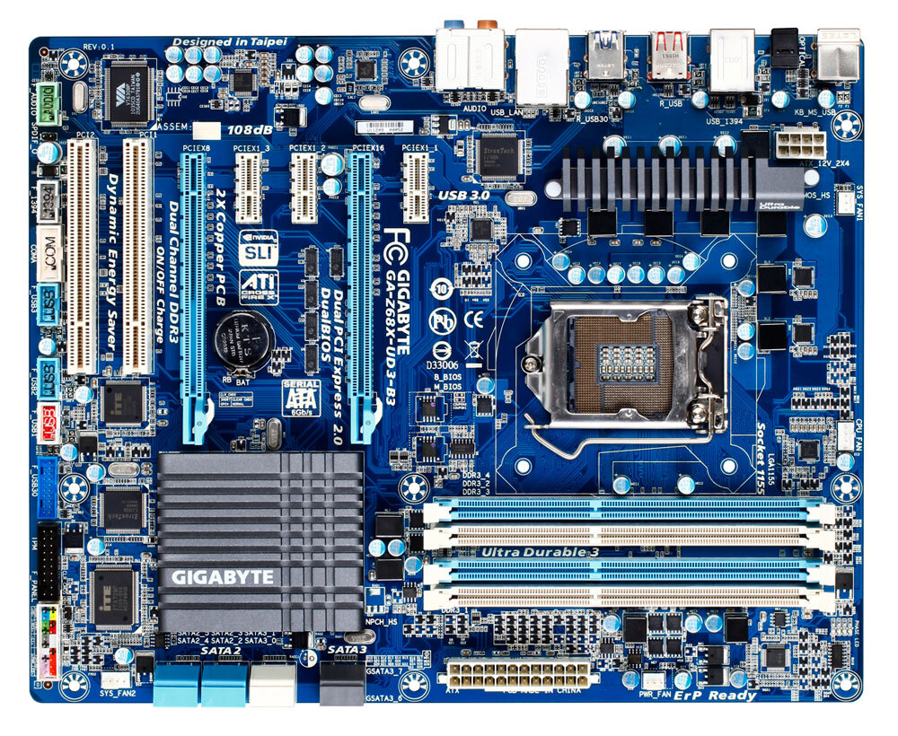GA-Z68X-UD3-B3 (rev. 1.0) Overview | Motherboard - GIGABYTE