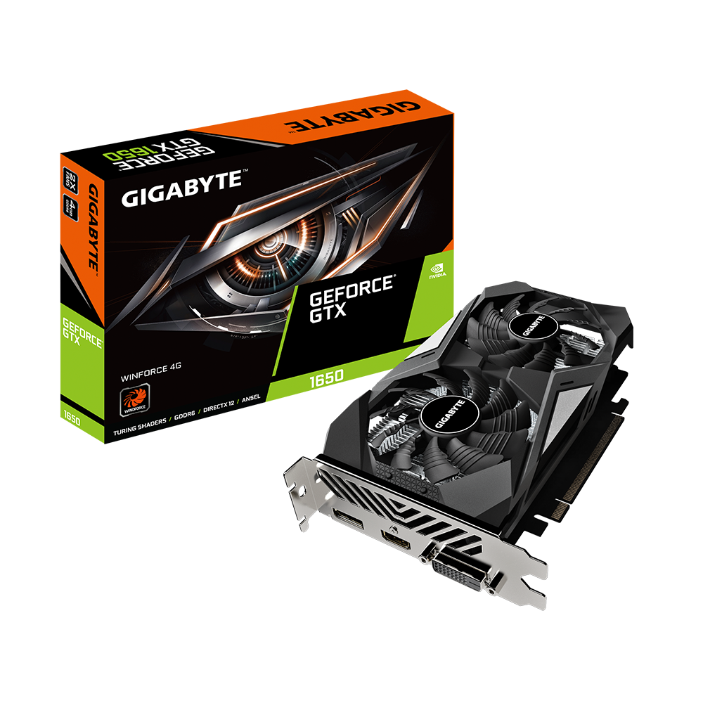 GeForce® GTX 1650 D6 WINDFORCE 4G