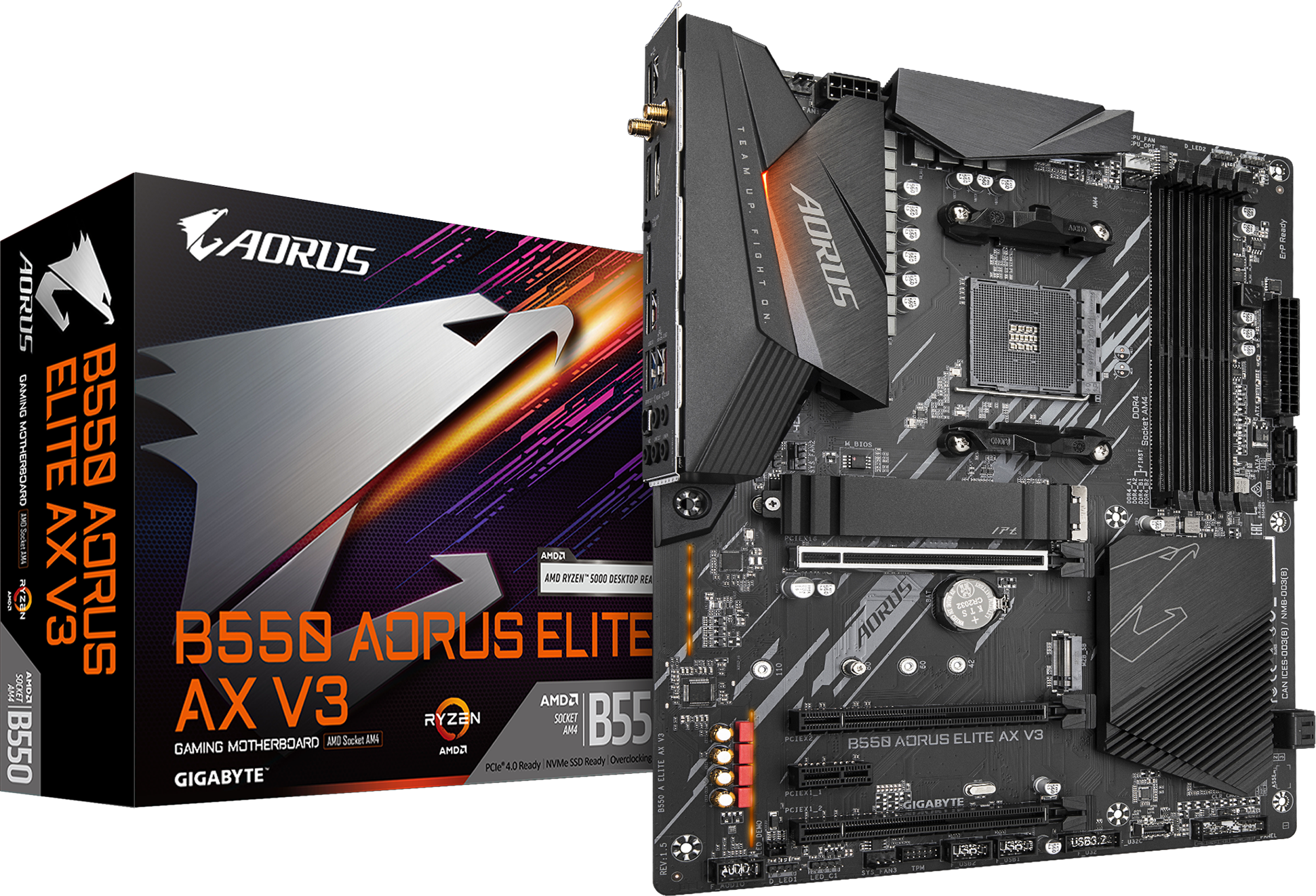 Motherboard - B550 AORUS ELITE AX V3