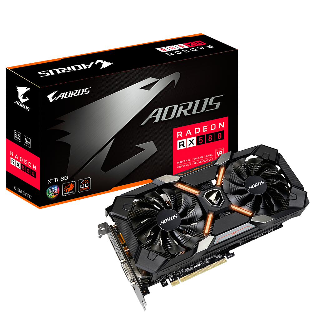 AORUS Radeon™ RX580 XTR 8G Key Features | Graphics Card ...